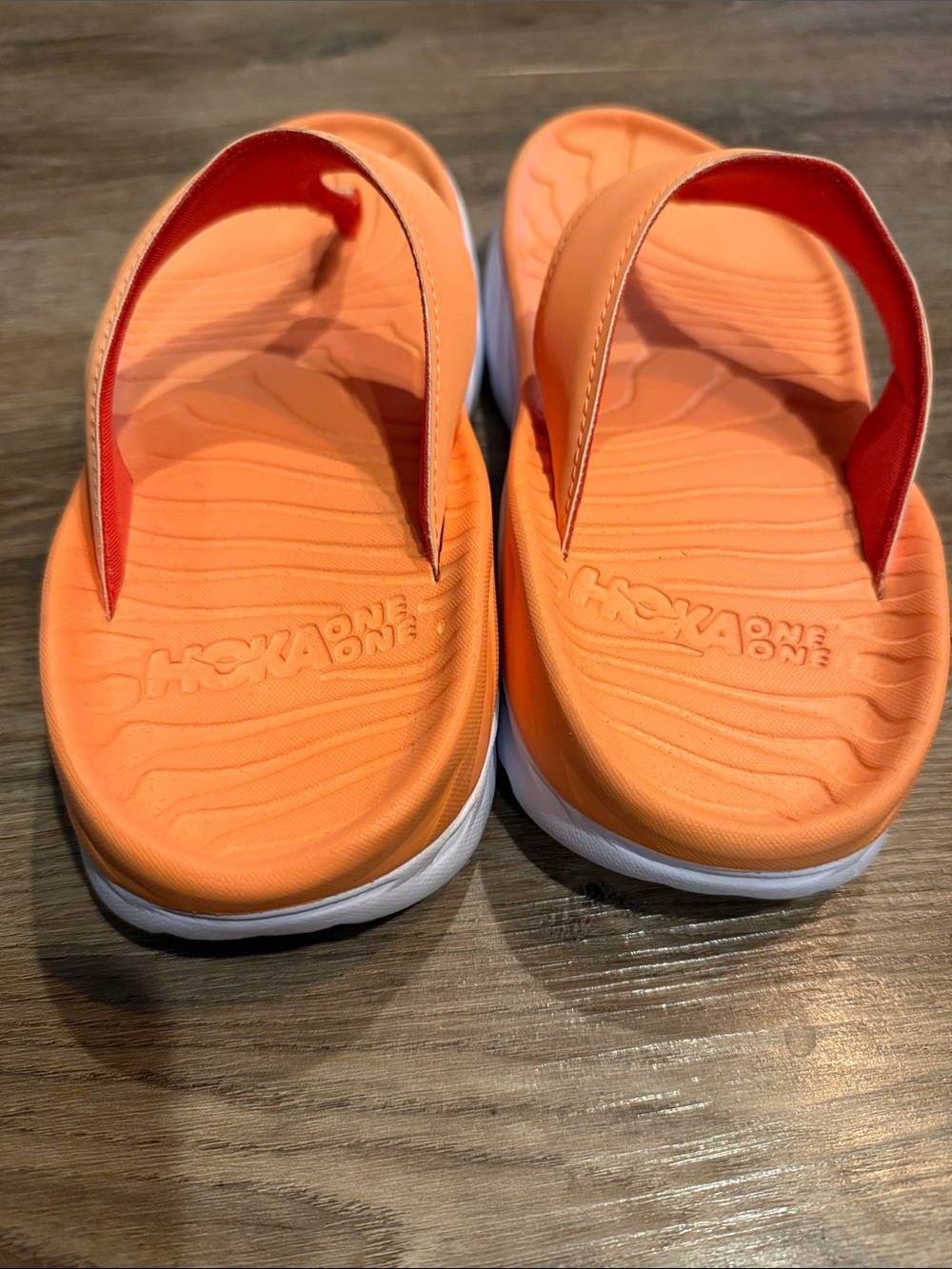 Hoka One One Ora Recovery Sandal Flip Flop Thong Shoes Womens 9 - Picture 4 of 6